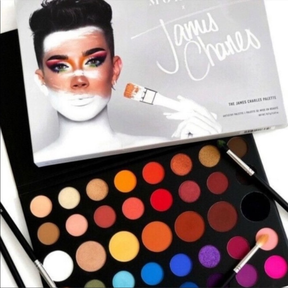 NEW Morphe x James Charles The Mini Palette - 39 Eyeshadows and Pressed Pigments